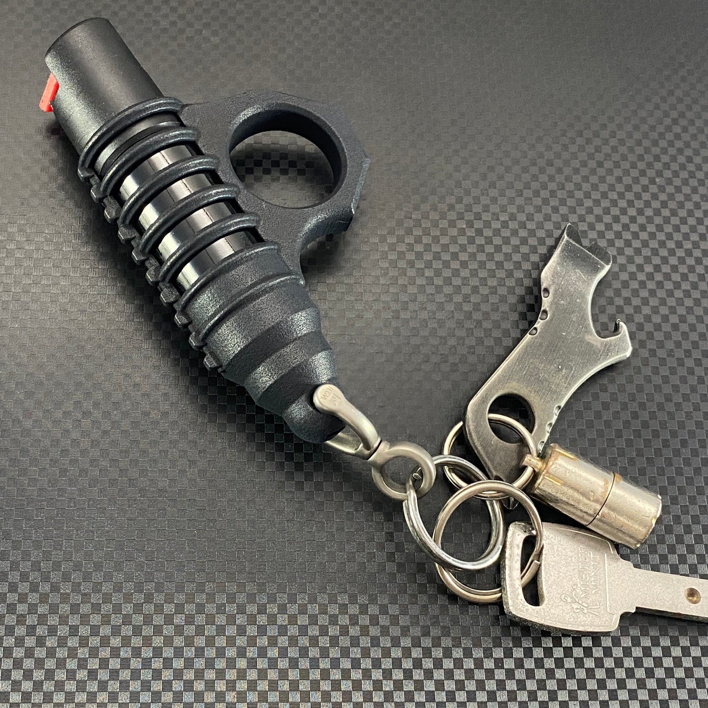 【TACスプレー4】1/2oz催涙スプレー用アタッチメント (極小:キーホルダータイプ)