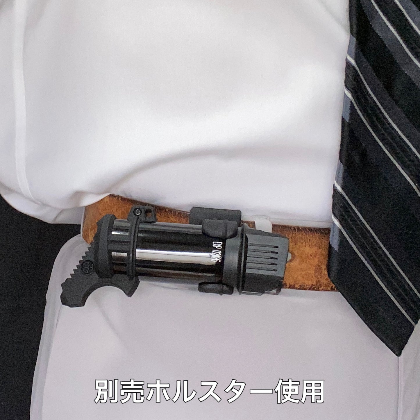 【TACスプレー・ショーティ】打撃アタッチメント付き催涙スプレー(M-size)