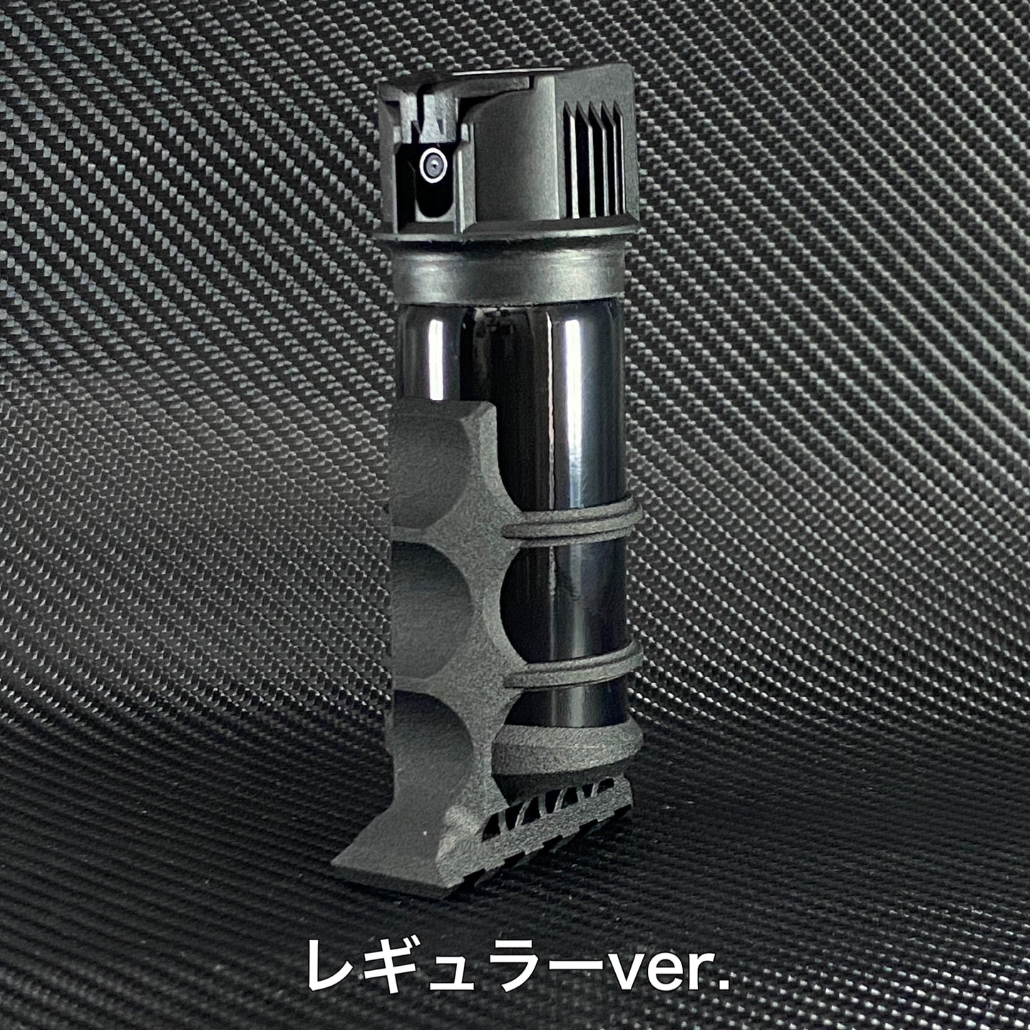 【TACスプレー2.2】(20mmレール付)打撃アタッチメント付き催涙スプレー(M-size)